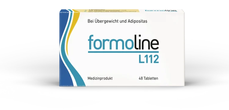 Packung formoline L112 mit 48 Tabletten – Medizinprodukt zur Gewichtsreduktion