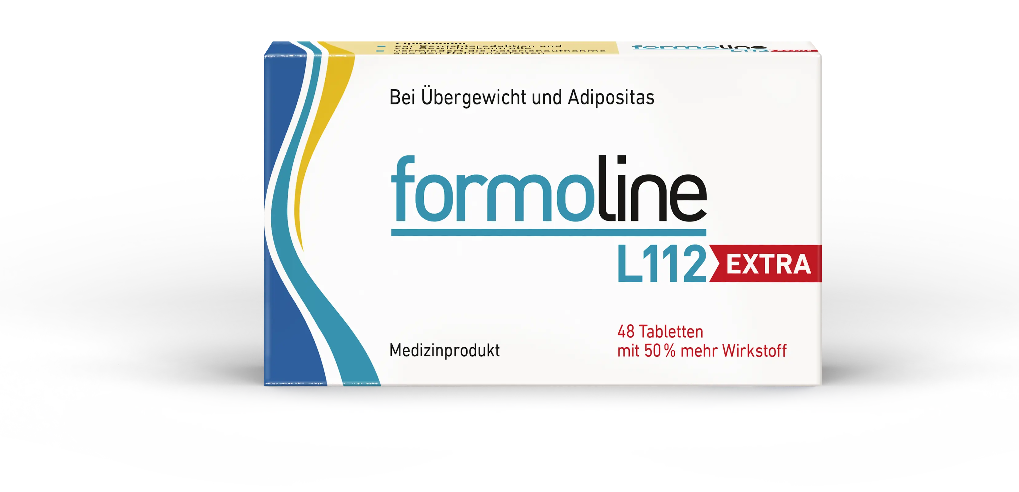 Packung formoline L112 EXTRA – 48 Tabletten mit 50 Prozent mehr Wirkstoff