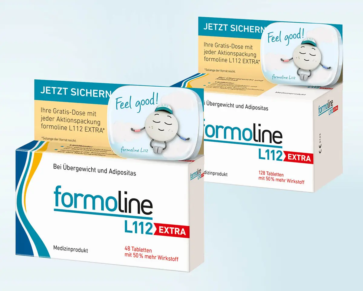 formoline L112 EXTRA Aktionspackung mit Gratisdose.
